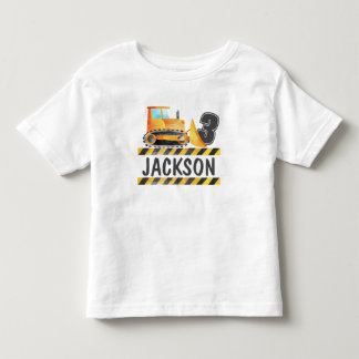 T-shirt Pour Les Tous Petits Chemise pour enfants de construction personnalisée