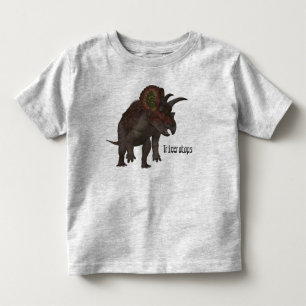 T-shirt Pour Les Tous Petits Chemise pour enfants Tricératops