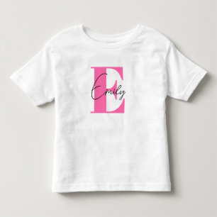 T-shirt Pour Les Tous Petits Chemise pour tout-petits avec nom de fille personn