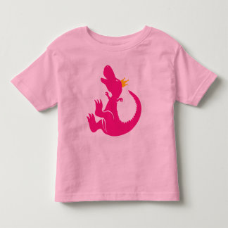 T-shirt Pour Les Tous Petits Chemise princesse Dinosaur