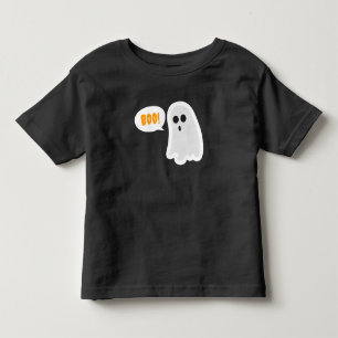 T-shirt Pour Les Tous Petits Chemise T Halloween Fantôme Mignon BOO!