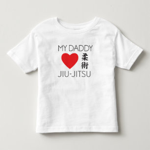 T-shirt Pour Les Tous Petits Chemise Toddler Jiu-Jitsu