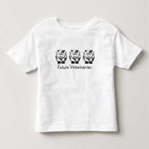T-shirt Pour Les Tous Petits Chemise Vétérinaire Futur