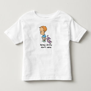 T-shirt Pour Les Tous Petits Chérie Bunny s'en fiche