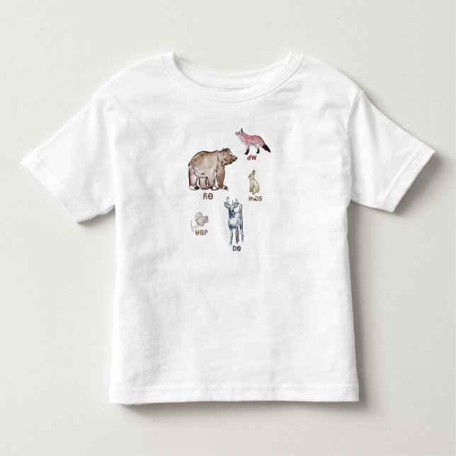 T-shirt Pour Les Tous Petits Cherokee (Devant)