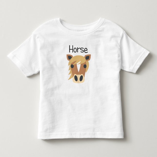 T-shirt Pour Les Tous Petits Cheval Giddy Up (Devant)