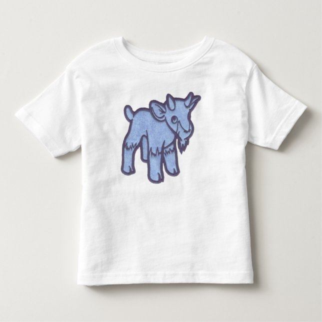 T-shirt Pour Les Tous Petits Chèvre de Billy de bébé (Devant)