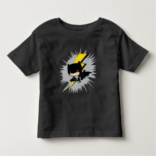 T-shirt Pour Les Tous Petits Chibi Batman Lightning Kick