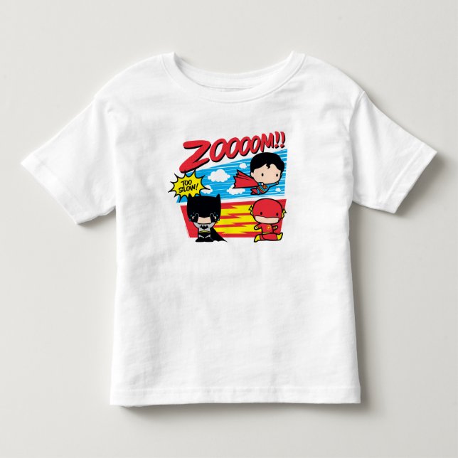 T-shirt Pour Les Tous Petits Chibi Batman Trop Lent ! (Devant)