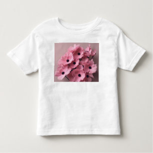 T-shirt Pour Les Tous Petits Chic rose floral nuptiale