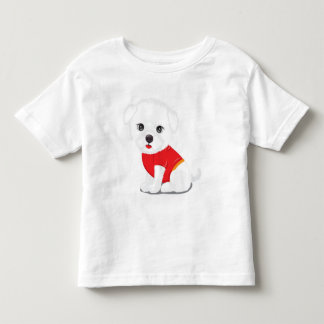 T-shirt Pour Les Tous Petits chienchien agréable, purp