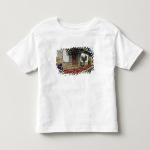 T-shirt Pour Les Tous Petits CHINE, province du Yunnan, Tianshengying. Séchage