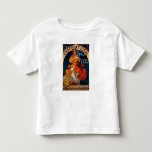 T-shirt Pour Les Tous Petits Chocolat PosterEurope vintage idéal