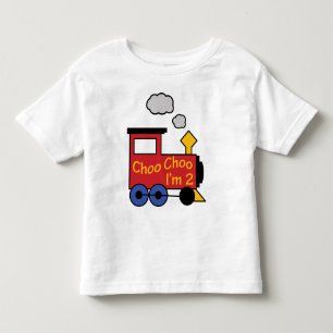 T-shirt Pour Les Tous Petits Choo Choo Je suis deux