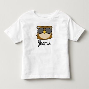T-shirt Pour Les Tous Petits Chouette nocturne personnalisée