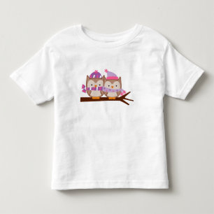 T-shirt Pour Les Tous Petits Chouettes de la Saint-Valentin