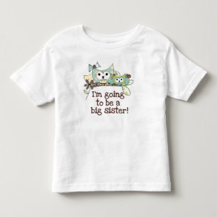 T-shirt Pour Les Tous Petits Chouettes Futur Grande Soeur