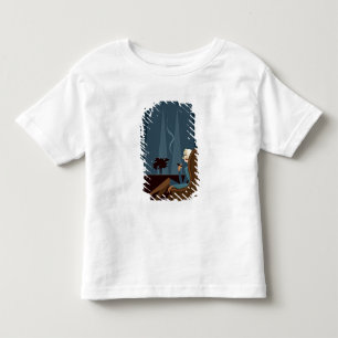 T-shirt Pour Les Tous Petits Cigare de tabagisme de femme d'affaires
