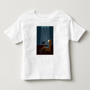 T-shirt Pour Les Tous Petits Cigare de tabagisme de femme d'affaires