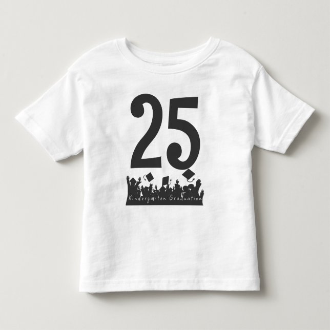 T-shirt Pour Les Tous Petits Classe de diplôme de la maternelle (Devant)