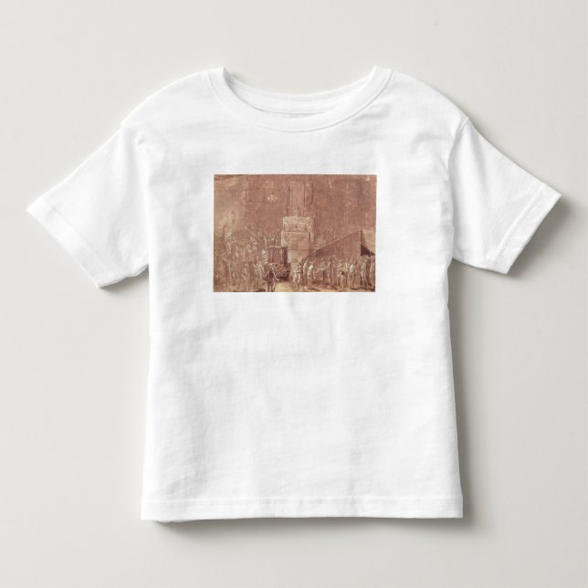 T-shirt Pour Les Tous Petits Club de Jacobin pendant la révolution (Devant)