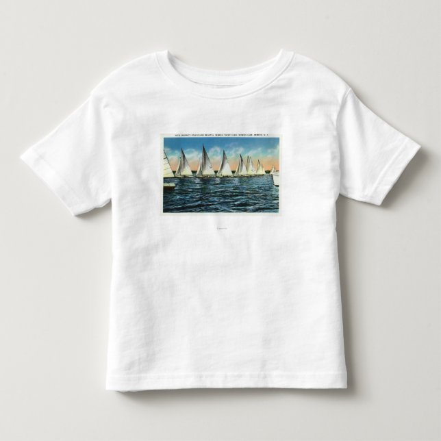T-shirt Pour Les Tous Petits Club de yacht de Sénèque (Devant)