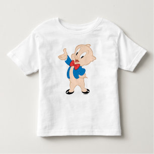 T-shirt Pour Les Tous Petits Cochon de porc Pose classique