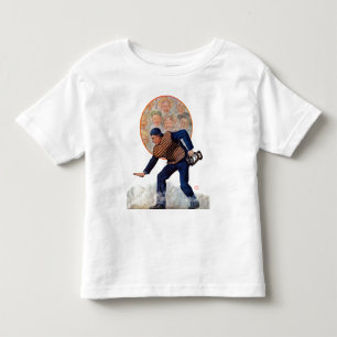 T-shirt Pour Les Tous Petits Coffre-fort au plat