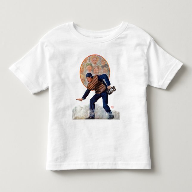 T-shirt Pour Les Tous Petits Coffre-fort au plat (Devant)