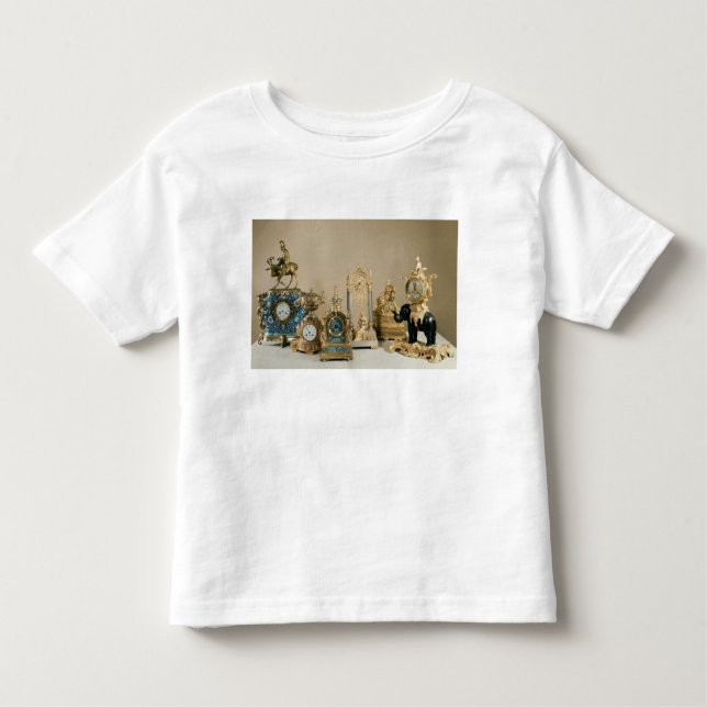 T-shirt Pour Les Tous Petits Collection de Pendules De Paris (Devant)