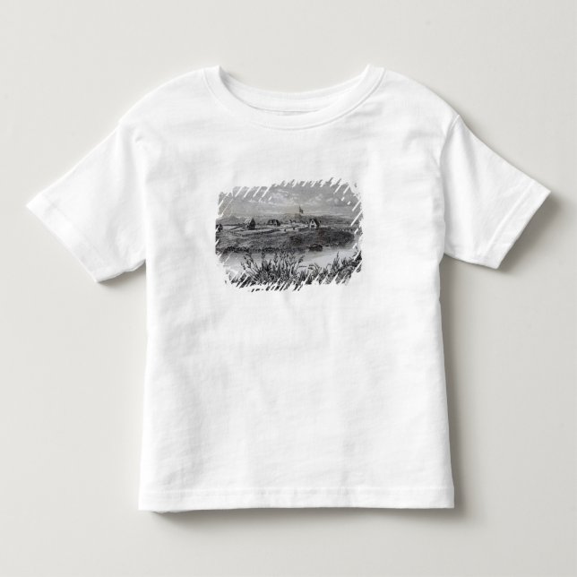T-shirt Pour Les Tous Petits Colonie de Christchurch, Cantorbéry, Nouvelle (Devant)