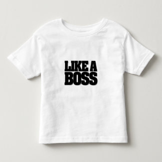 T-shirt Pour Les Tous Petits COMME UN PATRON, une conception pour le patron !