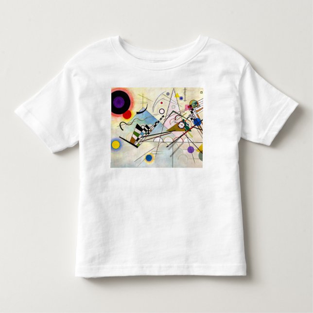 T-shirt Pour Les Tous Petits Composition Kandinsky 8 (Devant)