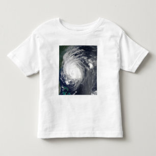 T-shirt Pour Les Tous Petits Comte d'ouragan frôlant la côte de la Caroline d