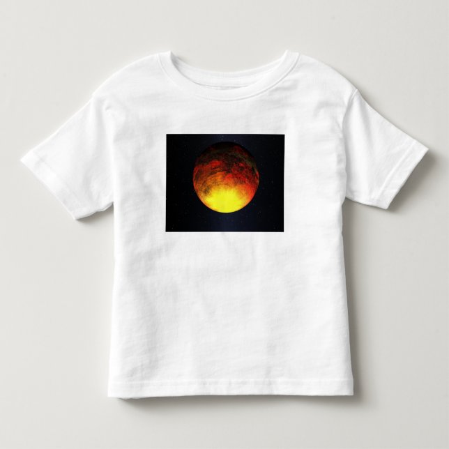 T-shirt Pour Les Tous Petits Concept artistique de Kepler-10b (Devant)