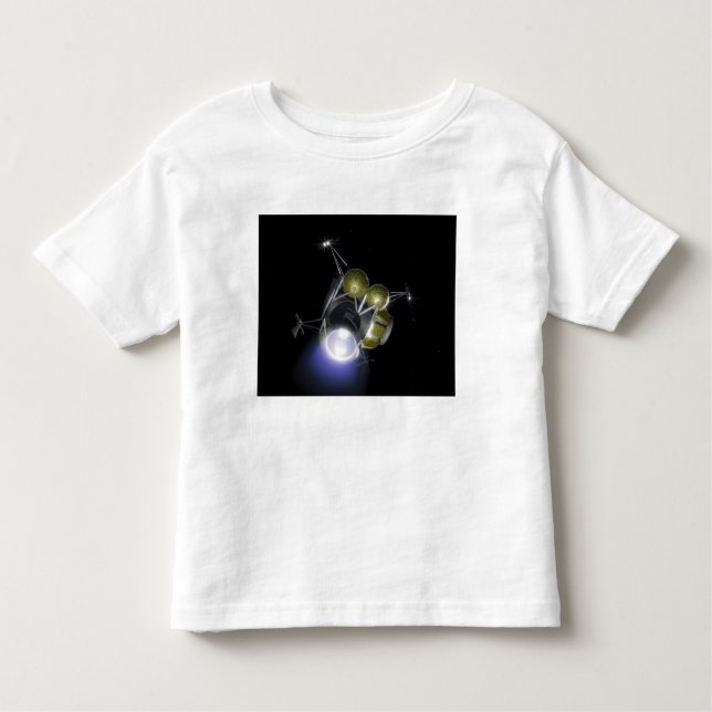 T-shirt Pour Les Tous Petits Concept de décollage d'un équipage (Devant)