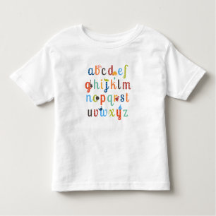 T-shirt Pour Les Tous Petits Conception de l'alphabet