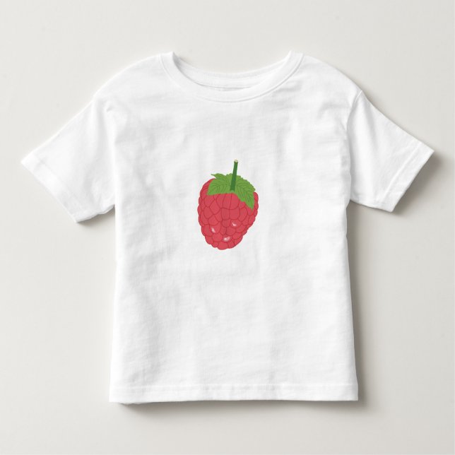 T-shirt Pour Les Tous Petits Conception des fruits de framboise (Devant)
