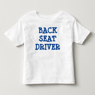 T-shirt Pour Les Tous Petits Conducteur 2T de siège arrière