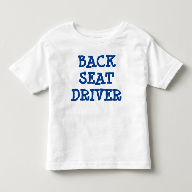 T-shirt Pour Les Tous Petits Conducteur 2T de siège arrière (Devant)