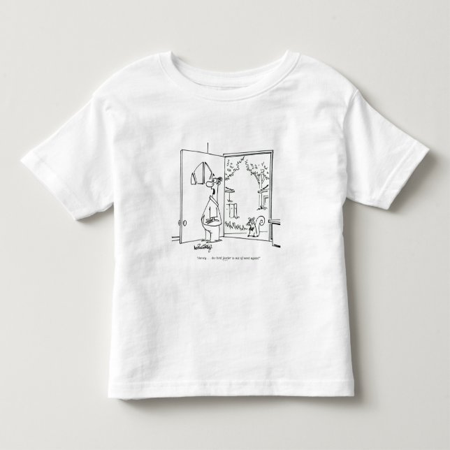 T-shirt Pour Les Tous Petits Conducteur vide d'oiseau (Devant)
