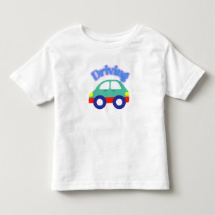 T-shirt Pour Les Tous Petits Conduisez comme un Pro ! 🚗 🏻 👦