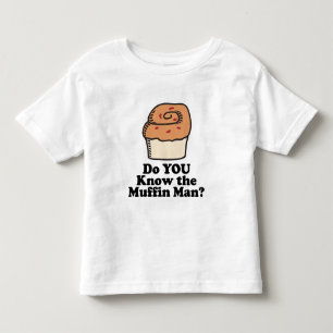 T-shirt Pour Les Tous Petits connaissez-vous l'homme muffin ?