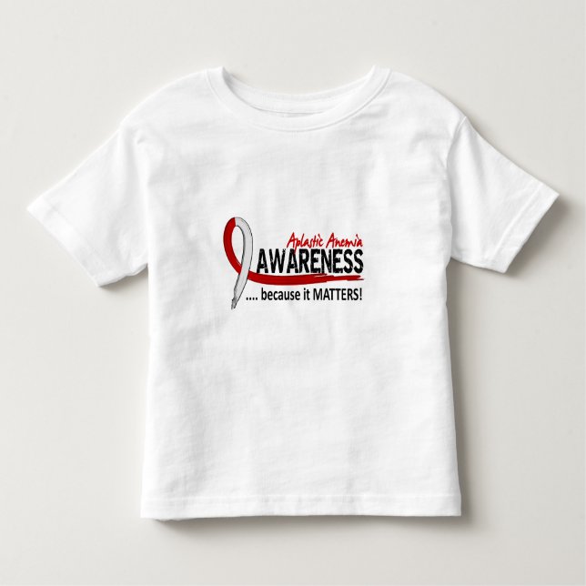 T-shirt Pour Les Tous Petits Conscience 2 d'anémie aplastique (Devant)