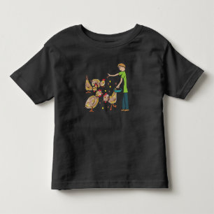 T-shirt Pour Les Tous Petits Conservation du poulet