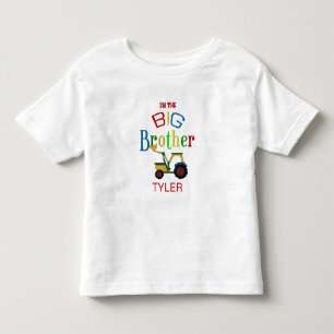 T-shirt Pour Les Tous Petits Construction personnalisée Big Brother