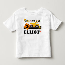T-shirt Pour Les Tous Petits Construction pour enfants ou jeunes enfants Annive