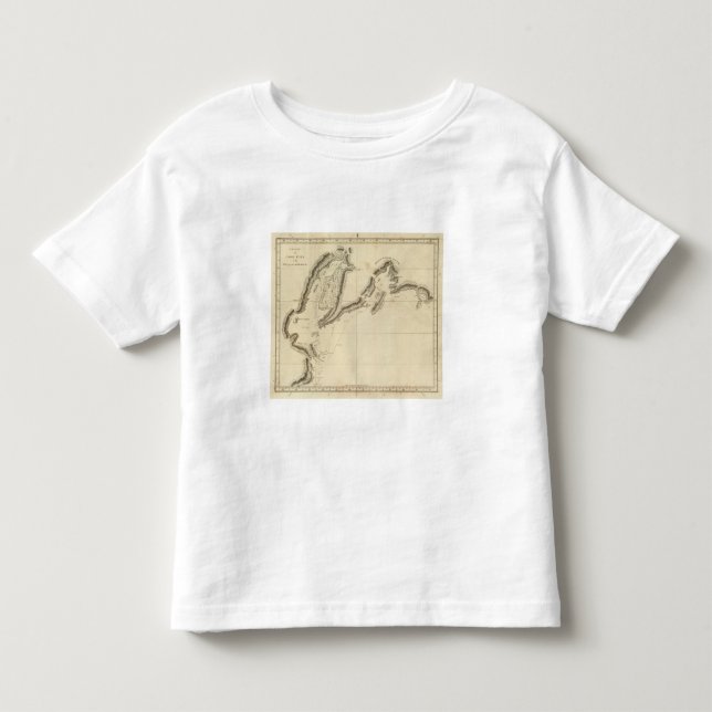 T-shirt Pour Les Tous Petits Cooks River, Alaska (Devant)