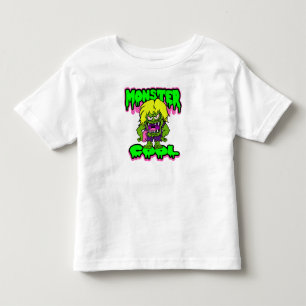 T-shirt Pour Les Tous Petits Cool Monster Enfants