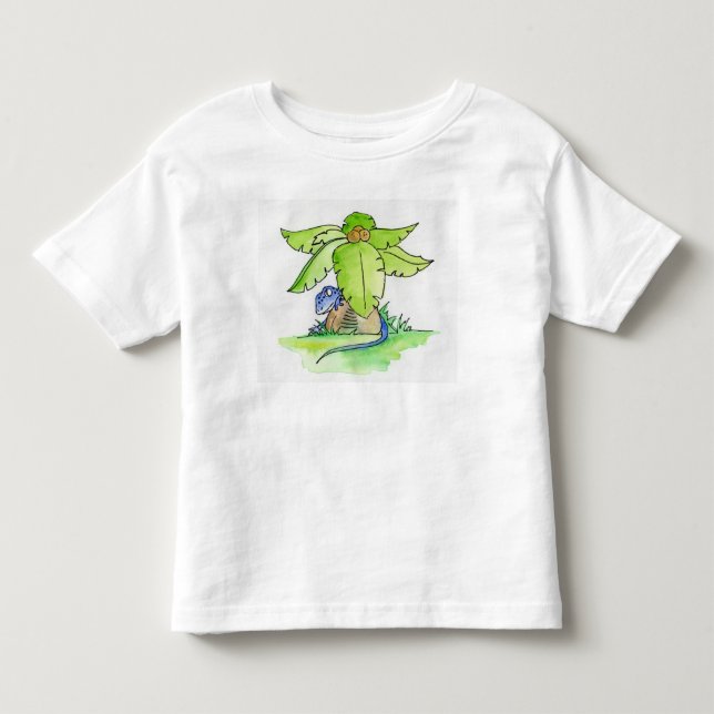 T-shirt Pour Les Tous Petits Coquille, gecko caché... (Devant)